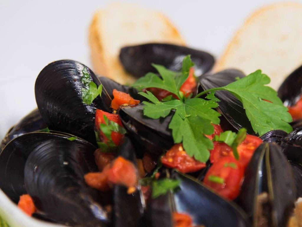 The apuliam mussels impepata Le Terrazze di Serranova